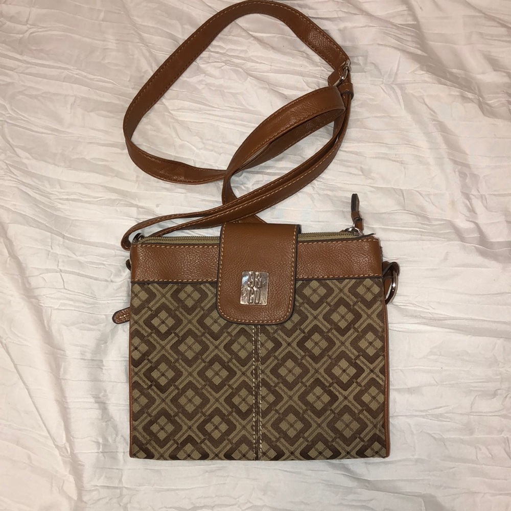 Small Tan Body Cross Purse